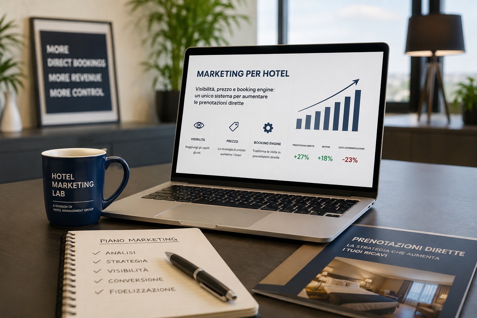 Marketing per hotel: perché visibilità, prezzo e booking engine devono lavorare come un unico sistema